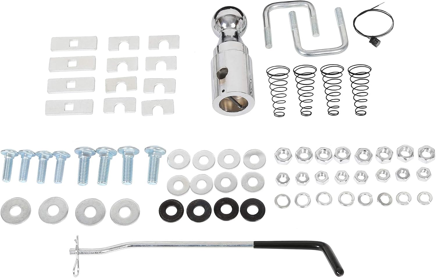 ECOTRIC Gooseneck Trailer Hitch System Compatible with 2004-2014 Ford F150 Under Bed Trailer Hitch System Complete Kit