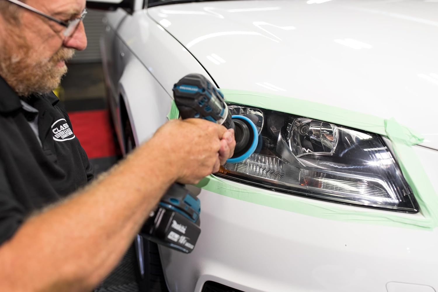 Mothers NuLens Headlight Renewal Kit (07251) | Quickly Restores & Maintains Clarity on All Headlight Types, PowerPlastic 4Lights Polish, Oxidation-Inhibiting Polymers