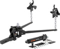 CURT 17322 Short Trunnion Bar Weight Distribution Hitch with Sway Control, Up to 10,000 lbs., 2-Inch Shank, 2-5/16-Inch Ball