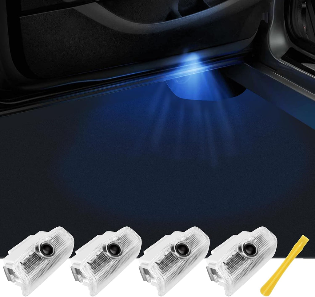 No Fade Car Door Lights Logo Compatible with Infiniti, LED Welcome Lights Accessories for Q50 Q60 Q70 G25 G37 QX50/56/60/70/80 M25/35/37/45/56 FX35/37/45/50 EX25/35/37