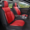 2 Front Car Seat Covers Fit for Toyota Camry 2012-2025 Faux Leather Automotive by DISUTOGO