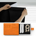 100% blackout adhesive blackout curtains- self stick shades, main product view