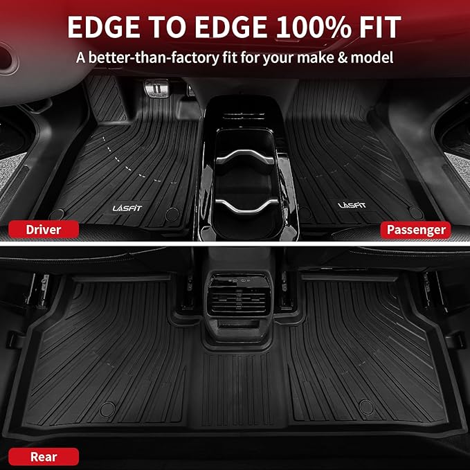 LASFIT Floor Mats & Cargo Mats for Volkswagen ID.4 2025 2024 2023 2022 2021 - Image 8