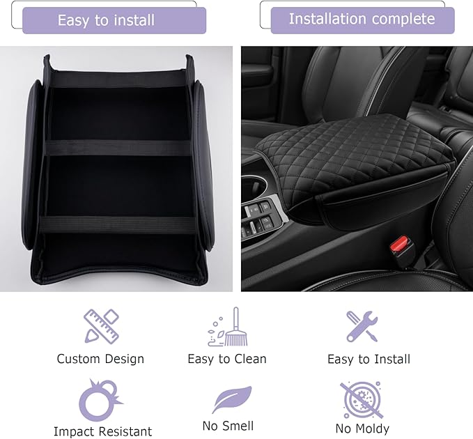 LUWU 2026 Passport Center Console Cover Compatible - Image 6