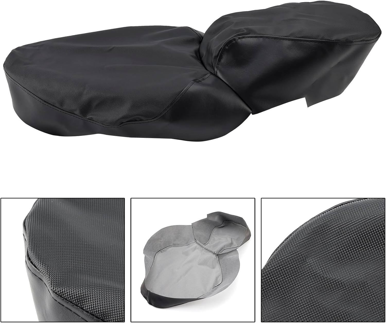 Rider Passenger Front Rear Seat Skin Fit For Kawasaki Vulcan VN400 1995-2012 For Kawasaki Vulcan VN800 1995-2012