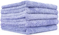The Rag Company - Eagle Edgeless 350 (5-Pack) Professional Korean 70/30 Blend Super Plush Microfiber Detailing Towels, 350GSM, 16in x 16in, Lavender