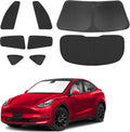 TINGLU Window Shades for Tesla Model Y Juniper 2025 Accessories Car Side Full