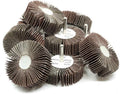 benchmark abrasives 3" x 1" (1/4" shaft) aluminum, main product view