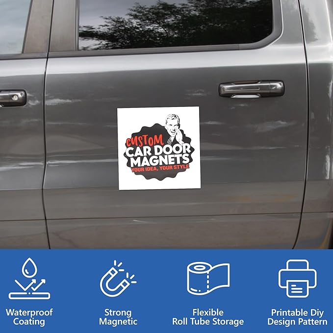 Custom Car Magnet Signs for Businesses 2 pk - Image 6
