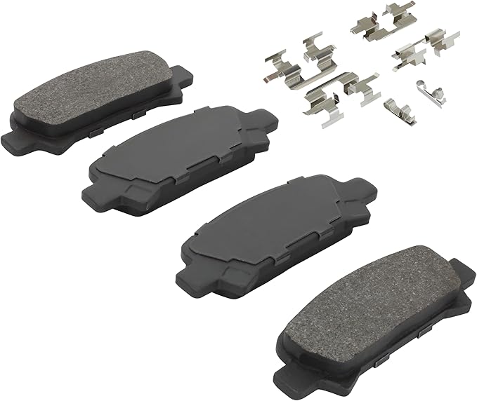 Premium Ceramic Rear Brake Pads Replacement - Image 2