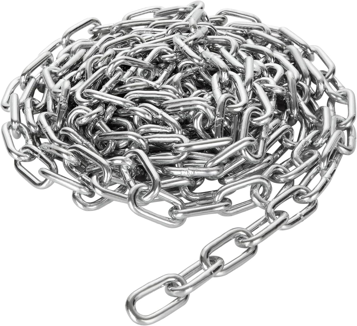 wopplxy 19.6ft (6 m) length galvanized steel chain, main product view