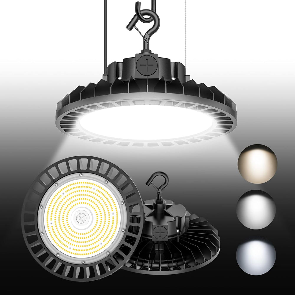 BBESTLED UFO LED High Bay Light 150W/120W/90W Adjustable, 5700K 5000K 4500K A...