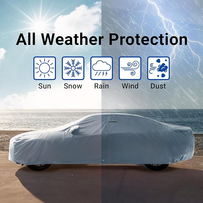 iCarCover Custom Car Cover for 1991-1997 Pontiac Trans AM, Waterproof - Image 9