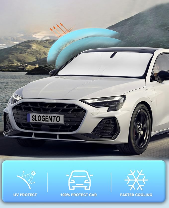 Sun Shade Sunshade for 2021-2023 2024 2025 Audi A3 S3 RS3 Sedan Car Accessories - Image 5