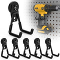 6 Pack Large Heavy Duty Magnetic Hook Extra Strong Magnetic Garage Hooks Big