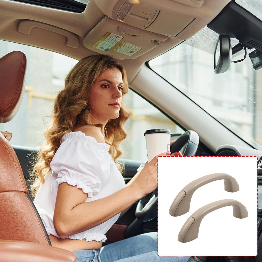 Roof Assist Handle Replacement, ABS Vehicle Pull Grip with Arched Shape for Passenger Cabin Repair and Daily Use Auto Assist Grip Roof Pull Handle Car Ceiling Passenger Grab Replacement Cabin Repair