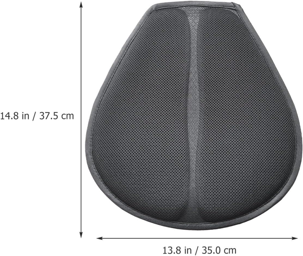 Breathable Motorcycle Seat Cushion Pad with Shock Absorption, Universal Four-Season Motorbike Seat Cover for Electric and Standard Motorcycles