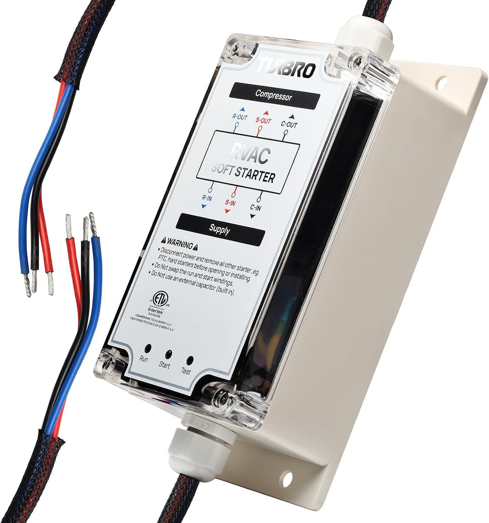 TURBRO RV AC Soft Start Kit for Smooth Startup Under Low-Power Condition