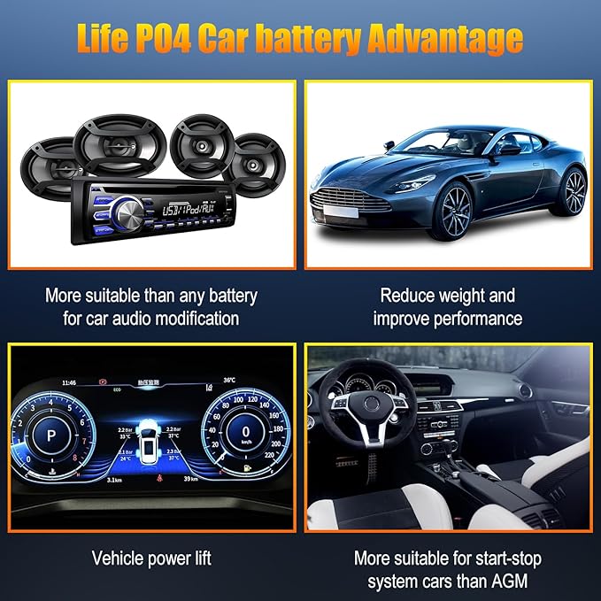 TPE Car Start-Stop Lithium Battery GROUP 49 12V 90AH Car Battery - Image 6