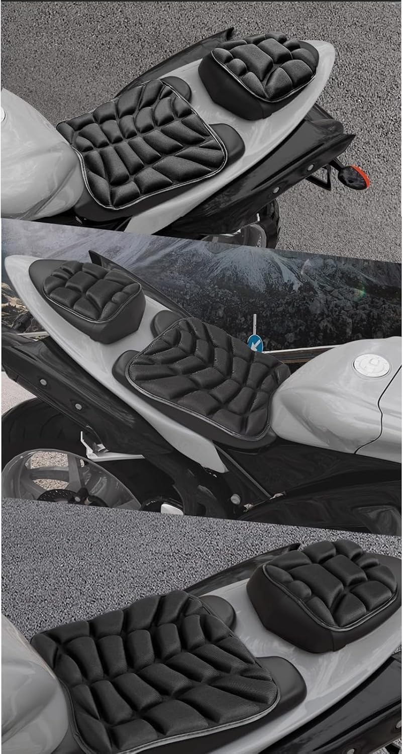 Motorcycle Seat Cushion for Yamaha YZF R7 2015-2024 2025 2026, Front Rear Shock Absorption Comfort Breathable Seats Cover Protect Accessories