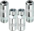 4P for Milwaukeie Grease Gun Coupler Tips 49-16-2649 Replacement Coupler | For Milwaukeie M18 2448-20, 2449-20, & M12 2450-20 Heavy-Duty