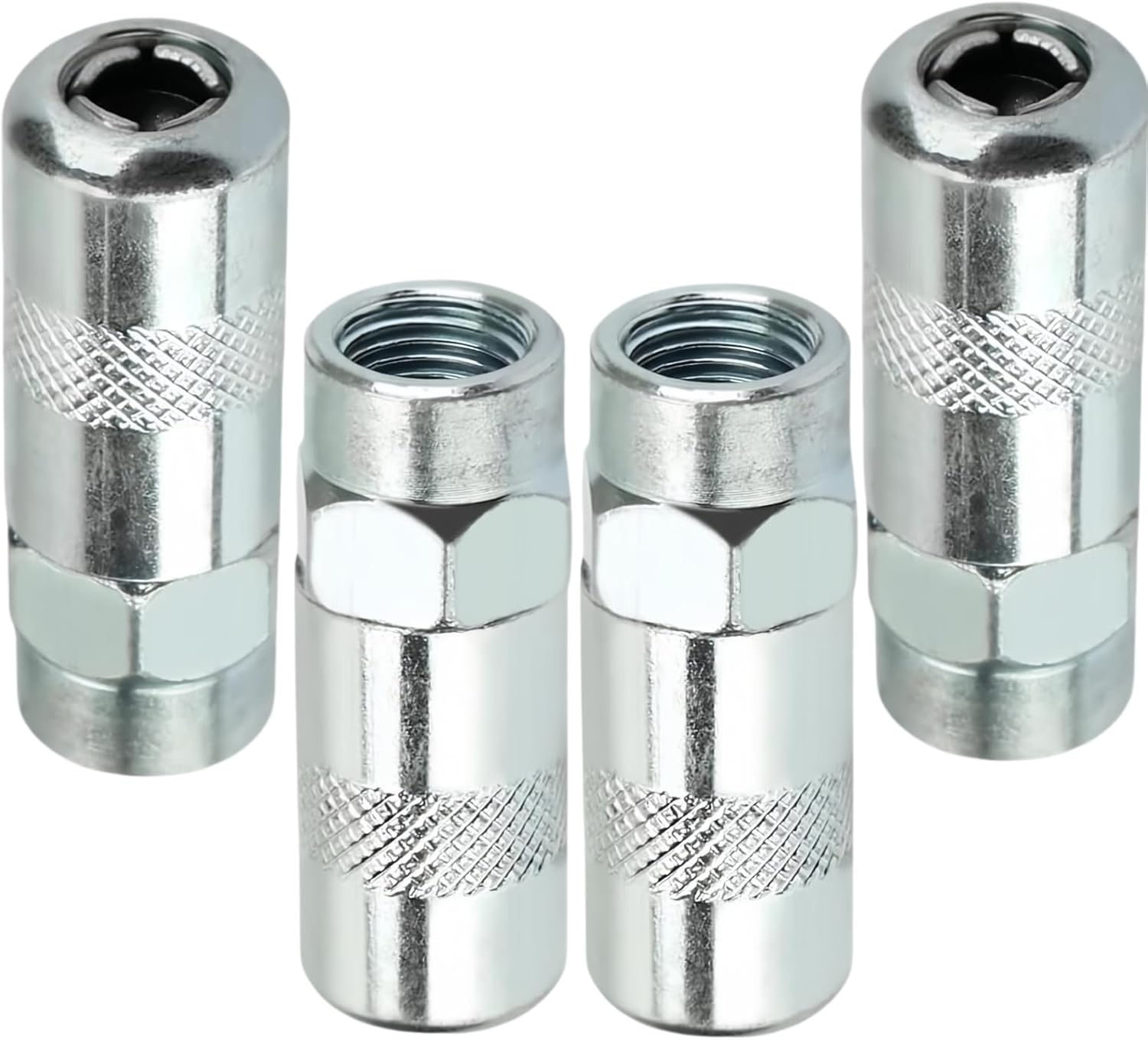 4P for Milwaukeie Grease Gun Coupler Tips 49-16-2649 Replacement Coupler | For Milwaukeie M18 2448-20, 2449-20, & M12 2450-20 Heavy-Duty