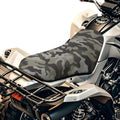 Camouflage Print ATV Seat Cover Waterproof 4-Wheeler Non-Slip Protective Covers Elastic ATV Seat Cover Universal Fit (25×10 Inch), 1 Pack