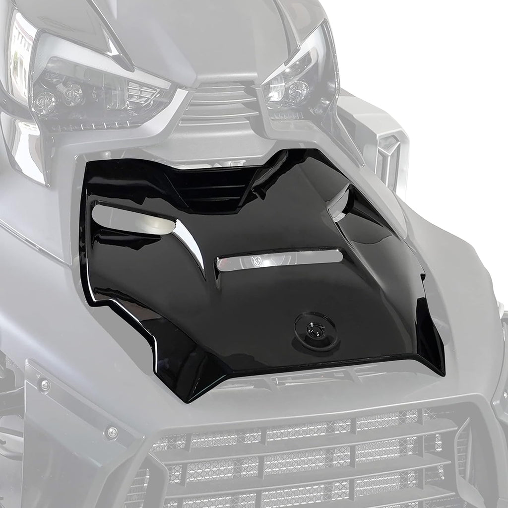 SAUTVS Epic Hood Panel for Can-Am Ryker, Gloss Black Epic Turbo Hood Scoop for Can-Am Ryker 600 900 Sport 2019-2026 Accessories (1PC, Replace #219400877)