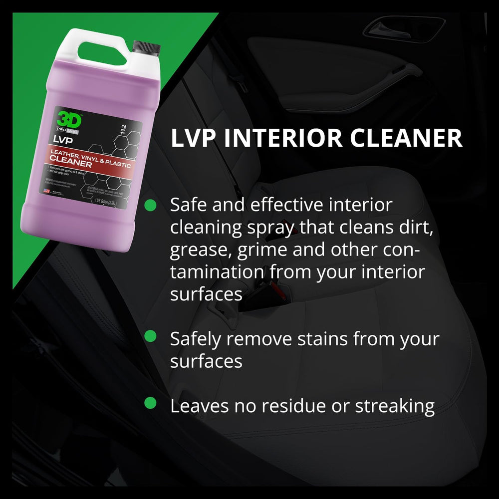 3D Bug Remover + LVP Interior Cleaner – Exterior Insect Remover & Deep In...