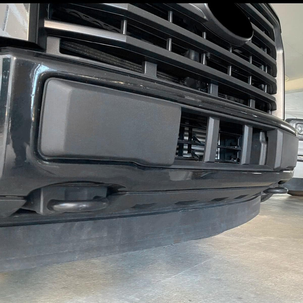 ECOTRIC Lower Grille Compatible With 2015-2017 Ford F-150 F150 Front Bumper Lower Grille Trim Panel Black Replacment for FL3Z-17E810-CA FO1044110