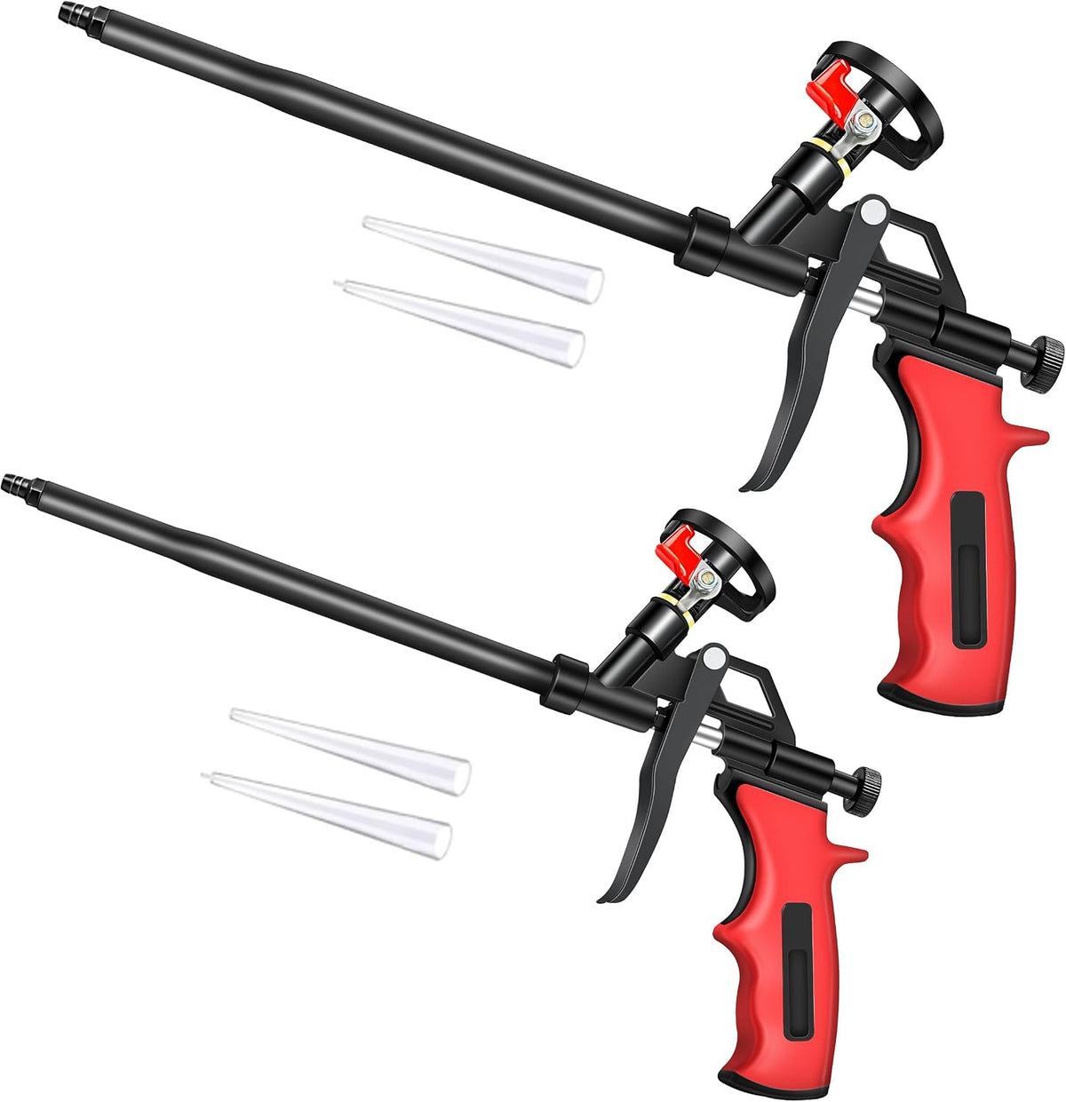 spray foam guns, 2 pcs heavy duty foam, main product view