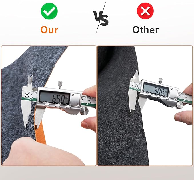 8.5 * 6.6 Ft Heavy Duty Oil Spill Mat, 6.5mm Thickened Large Garage Floor Mat - Image 5