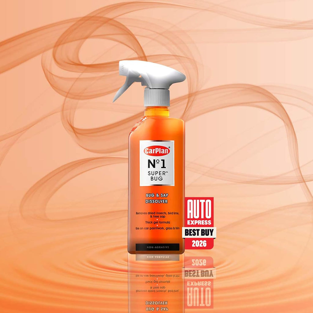CarPlan No.1 Super Bug Spray with Trigger, Sap and Insect Remover, 21 Fl Oz