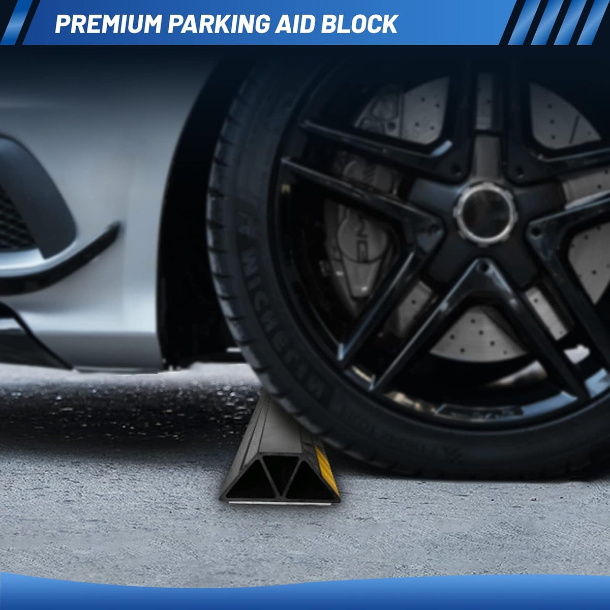 (new upgrades) 24" 2 pcs heavy duty parking showing dimensions