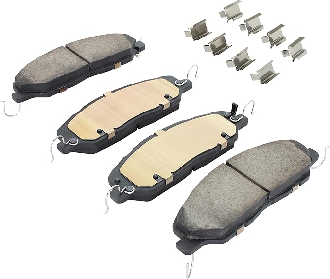 Premium Ceramic Front Brake Pads Compatible - Image 2