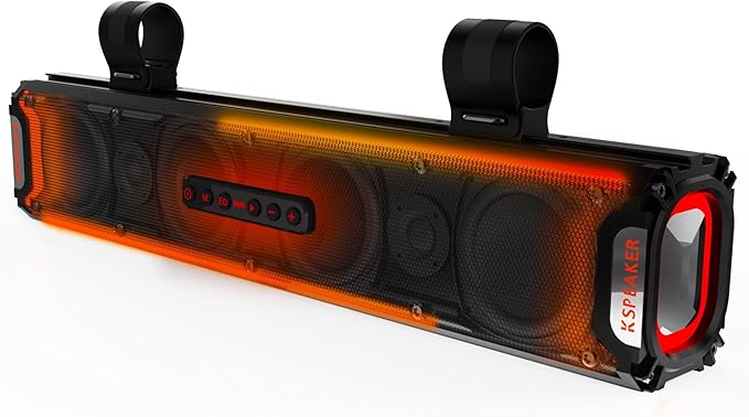 UTV Sound Bar ATV Sound Bar Golf Cart Soundbar UTV Speakers ATV Speaker by KSPEAKER