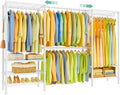semhor e06 expandable heavy duty clothes rack for, main product view