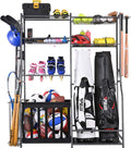 Mythinglogic Garage Sports Equipment Storage, 2 Golf Bag Storage Stand and