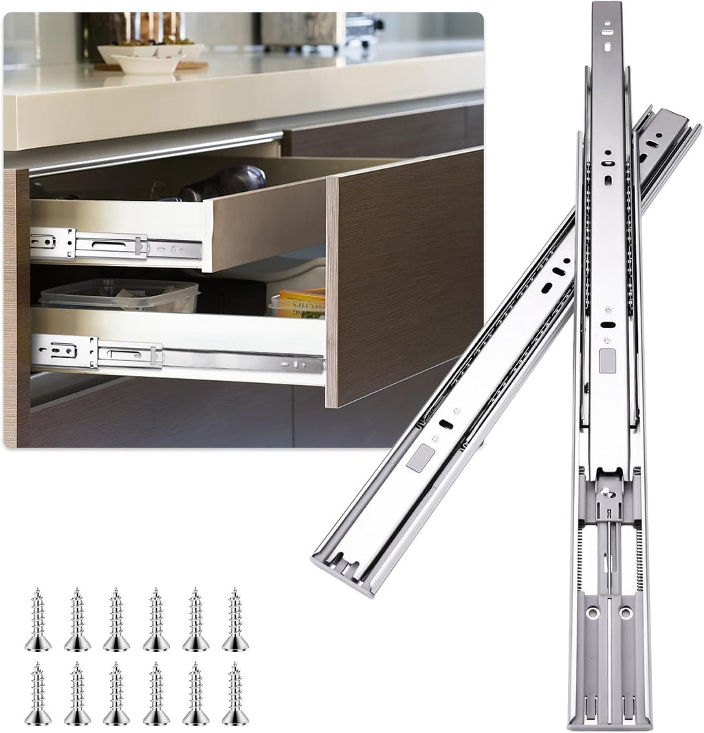 22 inch drawer slides 4 pairs (8pcs) soft, main product view