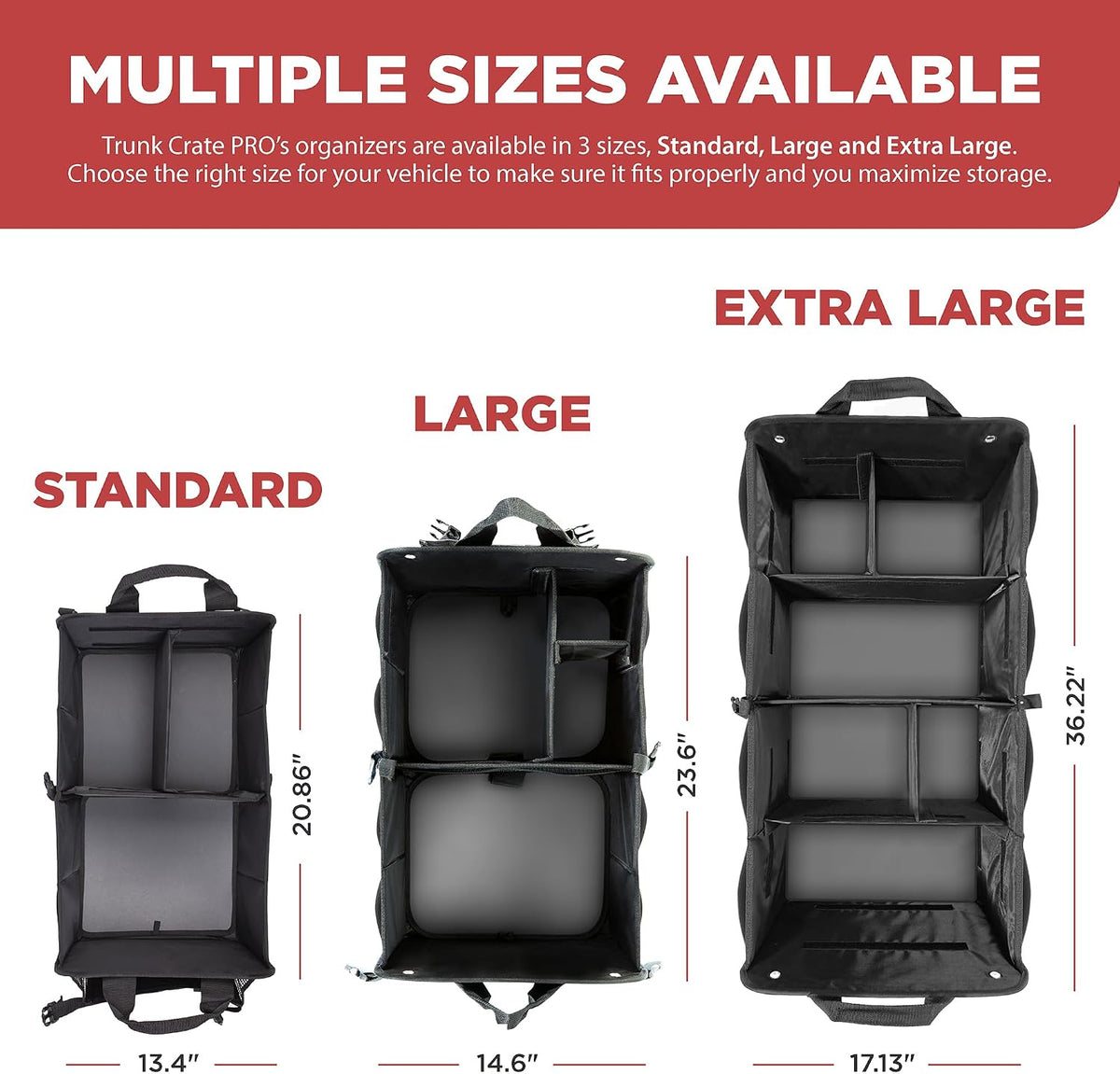 car trunk organizer for suv & truck cargo, package contents