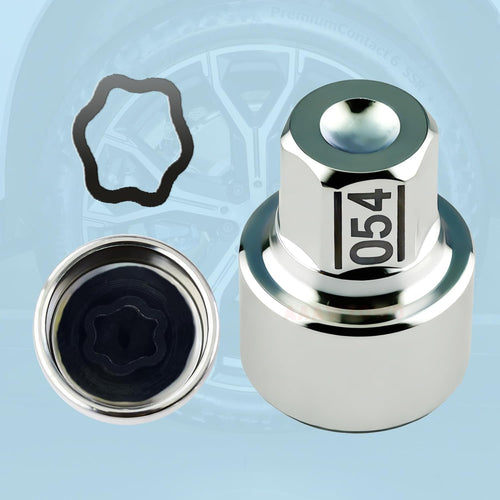 #054 Compatible with BMW 1 3 5 7 8 X2 X3 X5 X6 Wheel Lock Key Tire Lug Key | 054 Wheel Locking Nut Key Replacement