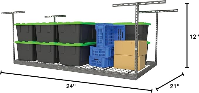 MonsterRax Overhead Garage Storage Rack - Image 9
