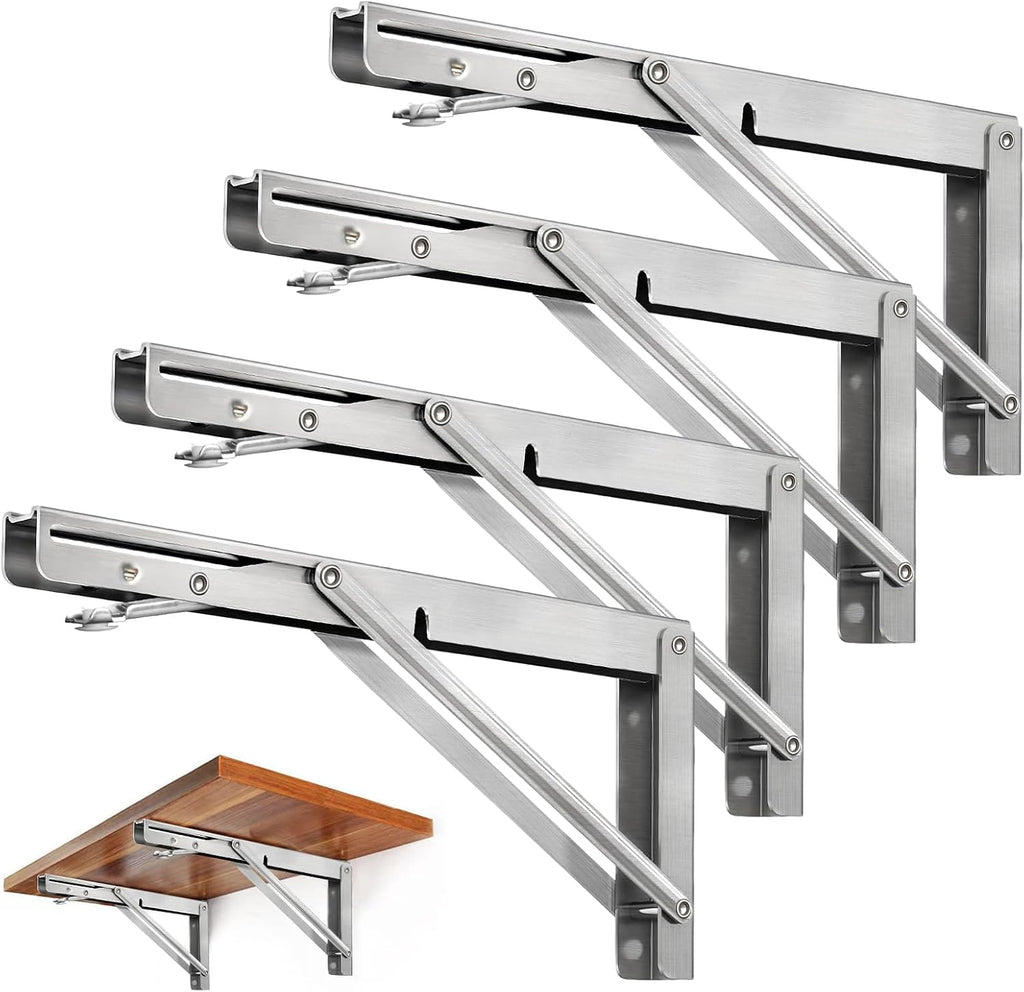 storystore folding shelf brackets - 16 inch heavy, main product view