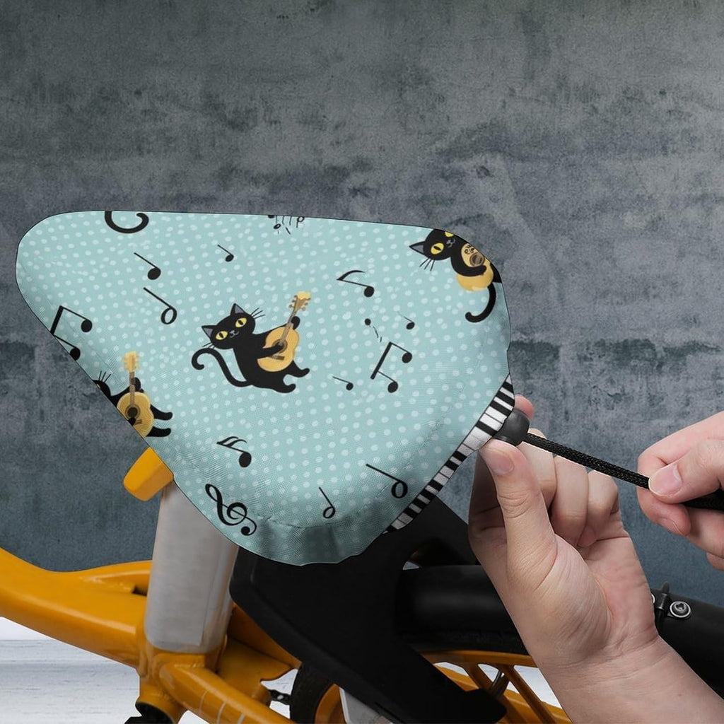 Extra Soft Bike Saddle Cover for City Mountain, Water Resistant Protection Outdoor Cycling Unisex