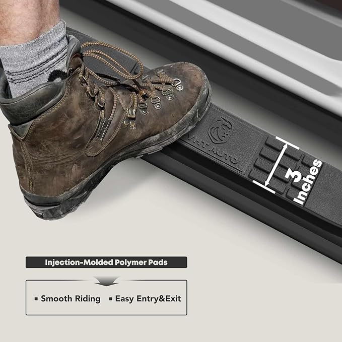 YHTAUTO 3 Inch Running Boards Side Step Bars Fit - Image 3