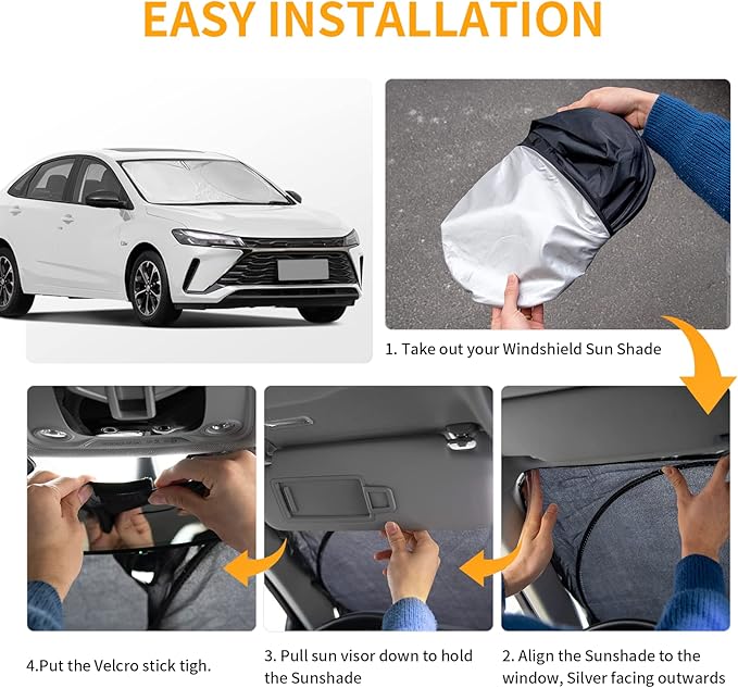 for 2025 E350 Windshield Sun Shade SunShades - Image 6