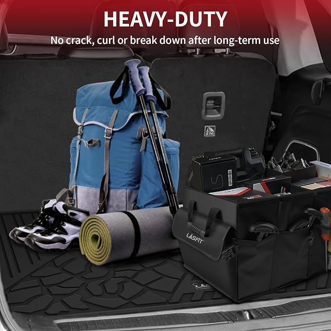LASFIT Trunk Mat for Jeep Grand Cherokee 2022-2025 5-Seat All Weather TPE - Image 3