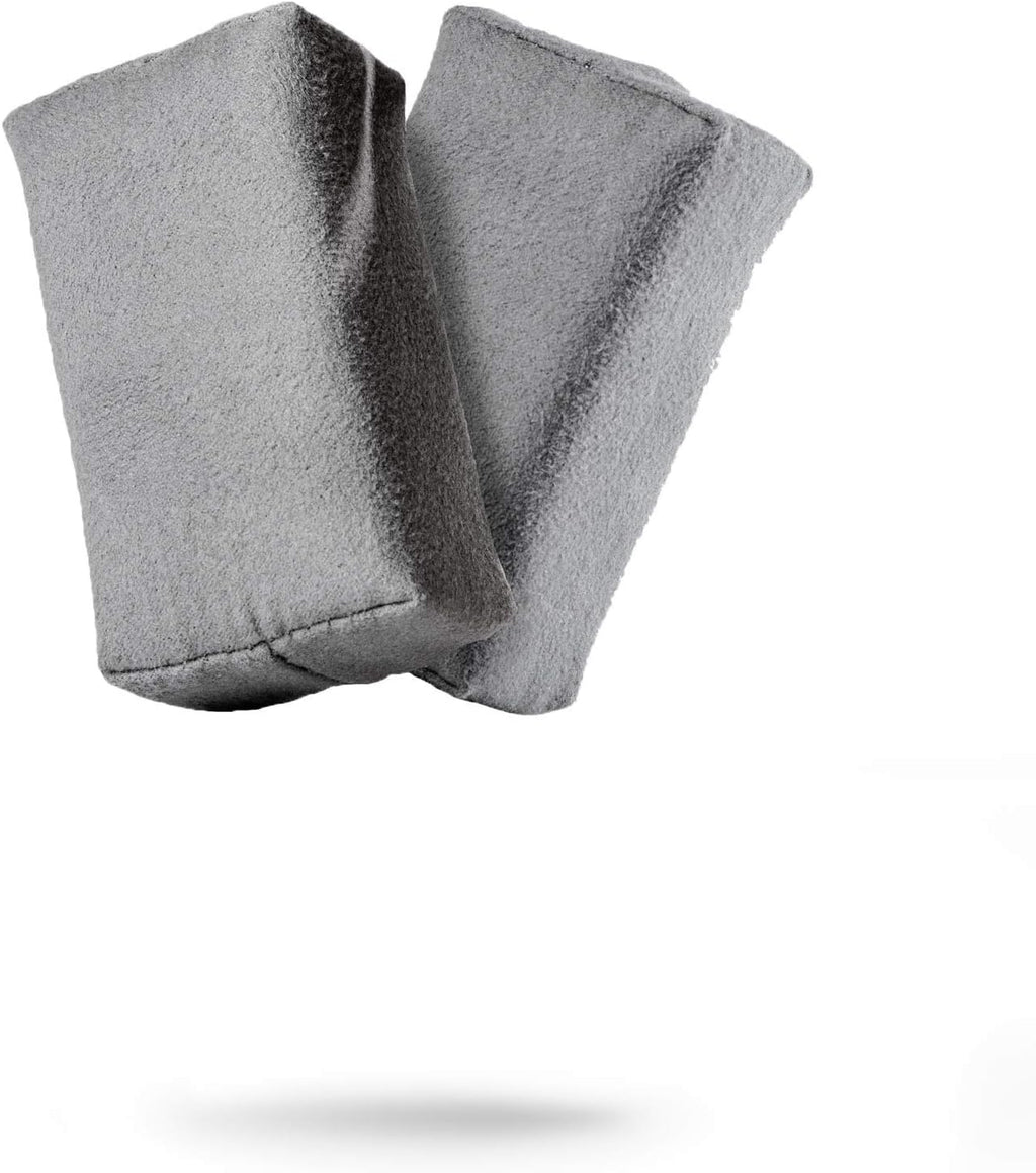 Adam's Polishes Suede Applicator (2 Pack) - Car Detailing Sponge, Use with Ceramic Spray, Graphene Coatings on Car Paint, Metal, Plastic Trim, Rubber & Glass