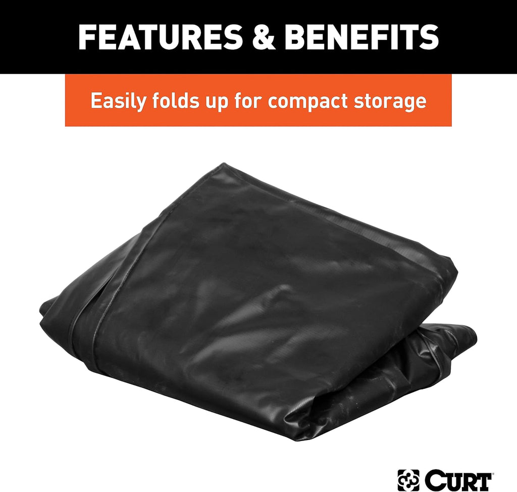 CURT 18210 Cargo Bag, Black Vinyl, 56-Inch x 18-Inch x 21-Inch