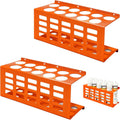 metal wall mount caulking tube holder rack, orange, main product view